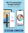 Otoskop z Kamerą HD do Czyszczenia Uszu + 6 LED + WiFi | vandoro.pl