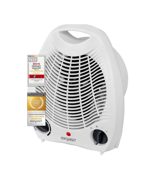 Termowentylator Exquisit HL 32027 o mocy 2000 W biały