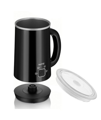 Elektryczny spieniacz do mleka Huslog z 4 programami czarny