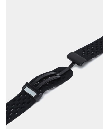 Pasek do Zegarka 22-24 mm Czarny Perforowany + Teleskopy | vandoro.pl