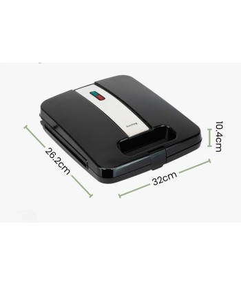 Opiekacz Panini i Toster Huslog na 4 Kanapki | Grill | vandoro.pl