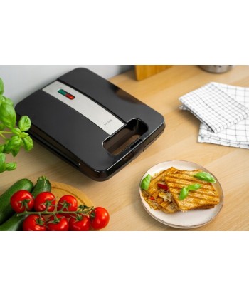 OUTLET: Opiekacz Panini Huslog na 4 Kanapki - Uszkodzona Obudowa | vandoro.pl