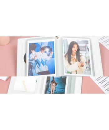 Mini Album na 32 Zdjęcia 3 Cale z Serduszkiem Niebieski | vandoro.pl