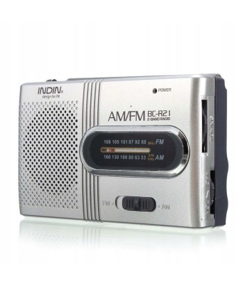 Radio Przenośne Bateryjne FM/AM | Małe Radyjko Turystyczne | vandoro.pl