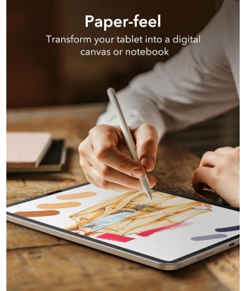 ESR Paperfeel Folia do iPad Pro 12,9 + Aplikator | Efekt Papieru | vandoro.pl