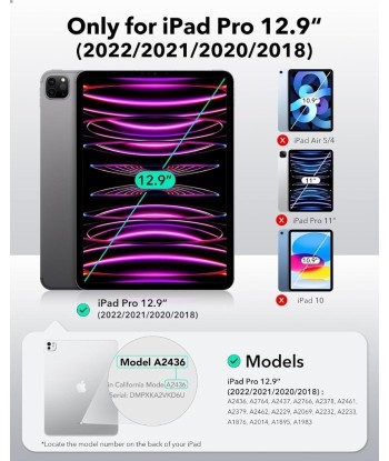 ESR Paperfeel Folia do iPad Pro 12,9 + Aplikator | Efekt Papieru | vandoro.pl