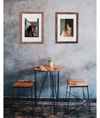 Ramka Drewniana na Zdjęcia A4 / 15x20 cm Brązowa | vandoro.pl