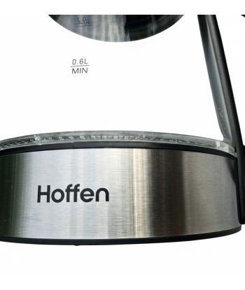 Szklany Czajnik Elektryczny Hoffen 2200W AK-0537 LED | vandoro.pl