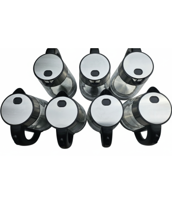 Szklany Czajnik Elektryczny Hoffen 2200W AK-0537 LED | vandoro.pl