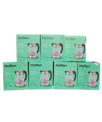 Szklany Czajnik Elektryczny Hoffen 2200W AK-0537 LED | vandoro.pl