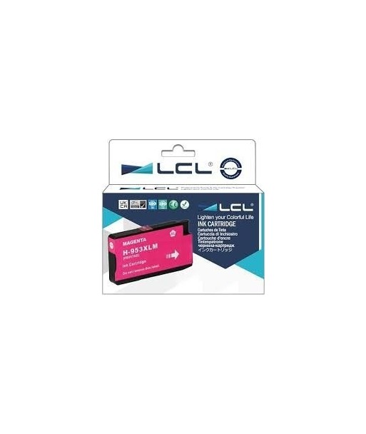 Tusz zamiennik LCL HP 953XL Magenta czerwony do drukarki HP