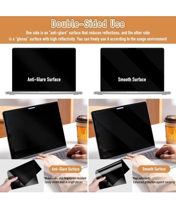 Filtr Prywatności SENSEAGE MacBook Air 13,6" M2/M3 Magnetyczny | vandoro.pl