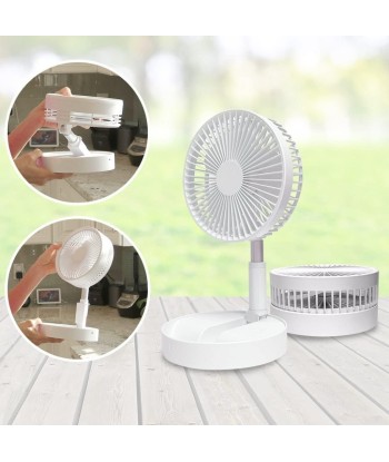 Livington Fold & Cold Wentylator 2w1 Akumulator USB | Vandoro