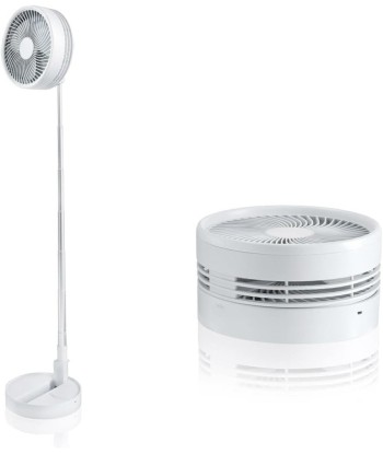 Livington Fold & Cold Wentylator 2w1 Akumulator USB | Vandoro