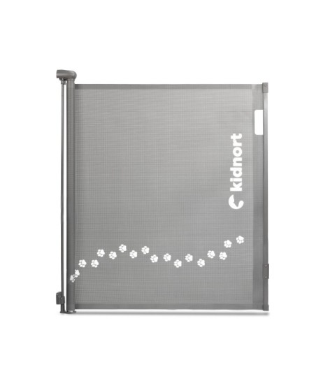 Bramka ochronna Kidnort Sakerhet Zwijana 140x95cm Szara/Biała