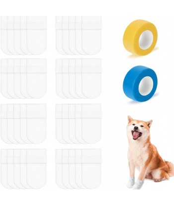 Buty ochronne dla psa wodoodporne rozmiar M zestaw 40 sztuk