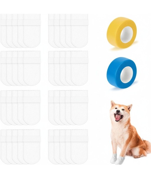 Buty ochronne dla psa wodoodporne rozmiar M zestaw 40 sztuk