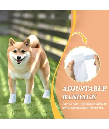 Buty dla Psa Wodoodporne Rozm. M (40 szt.) + Bandaże | vandoro.pl