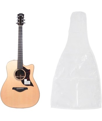 Przezroczysty Pokrowiec na Gitarę 107x43 cm | Ochronny PVC