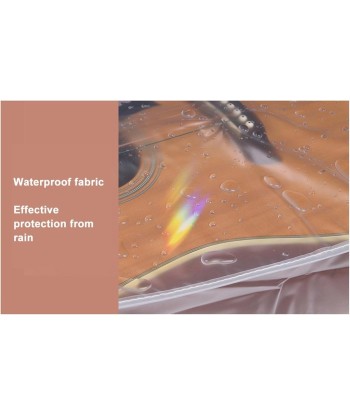 Przezroczysty Pokrowiec na Gitarę 107x43 cm | Ochronny PVC