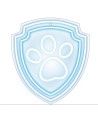 Neon LED Psi Patrol Łapa | Lampka Nocna Ścienna | Symbol Paw Patrol