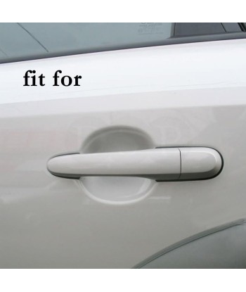 Nakładki pod klamki Hyundai Tucson 2004-2010 | Chrome ABS