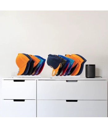 Stojak na Czapki z Daszkiem Akrylowy | 2 szt. | Organizer