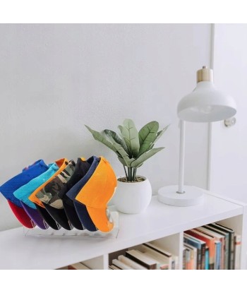 Stojak na Czapki z Daszkiem Akrylowy | 2 szt. | Organizer