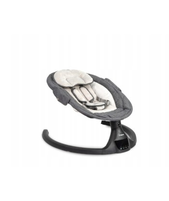 Leżaczek Bujaczek Elektryczny Kidnort Svaie Czarny | Bluetooth