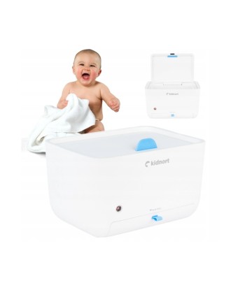 Podgrzewacz do chusteczek nawilżanych Kidnort biały widok z przodu