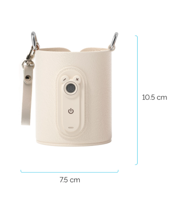 Podgrzewacz Przenośny do Butelek Varm Beżowy | USB-C 40–65°C