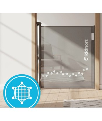 Bramka Ochronna KIDNORT SAKERHET Czarna | Zwijana do 140cm