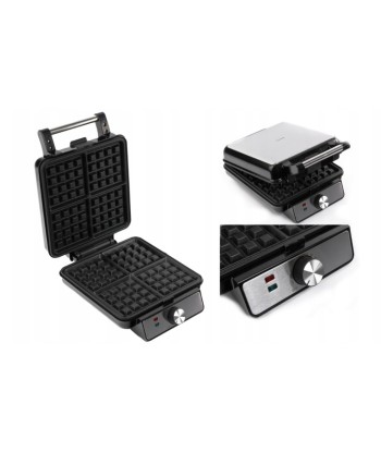 Gofrownica Huslog HUS1031 o mocy 1500W do chrupiących gofrów