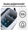 Lodówka turystyczna Huslog 33L na kółkach - Chłodzenie i Grzanie