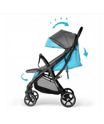 Wózek spacerowy Kidnort Fjällräv do 22kg | Lekka spacerówka + Akcesoria