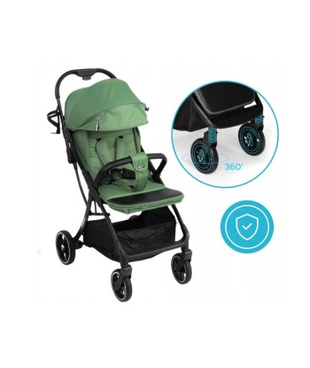 Wózek spacerowy Kidnort Fjällräv do 22kg | Lekka spacerówka + Akcesoria