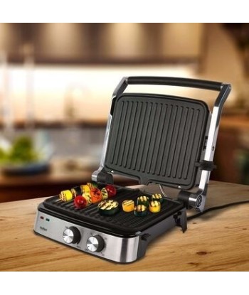 Grill elektryczny i gofrownica 2 w 1 Hoffen Expert 2000W przód