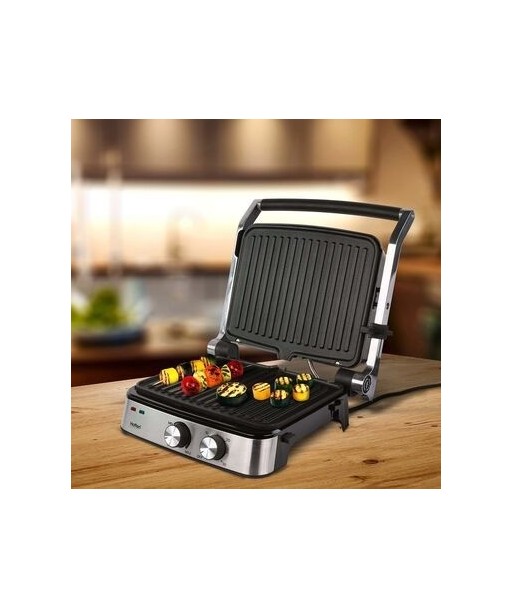 Grill elektryczny i gofrownica 2 w 1 Hoffen Expert 2000W przód