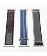 Zestaw 3x Pasek Nylonowy Apple Watch 1-8/SE + Etui ze Szkłem