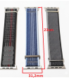 Zestaw 3x Pasek Nylonowy Apple Watch 1-8/SE + Etui ze Szkłem