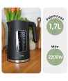 Czajnik Elektryczny HUSLOG 1,7L 2200W | Regulacja Temp. | Panel Dotykowy