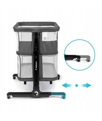 Kidnort Snäckskal 3w1: Łóżeczko Dostawne, Kołyska i Kojec | Bezpieczny Sen