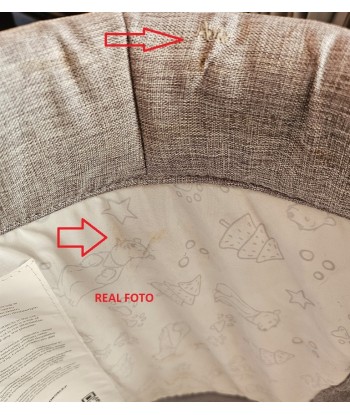 Kidnort Snäckskal 3w1: Łóżeczko Dostawne, Kołyska i Kojec | Bezpieczny Sen