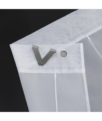 Roleta Rzymska Firanka ESLIR 80x130 cm Biało-Brązowa | vandoro.pl