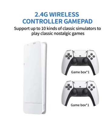 Konsola Retro M15 Game Stick Mini 4K + 20 000 Gier + 2 Pady | vandoro.pl