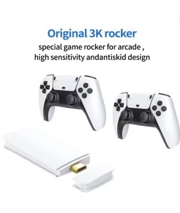 Konsola Retro M15 Game Stick Mini 4K + 20 000 Gier + 2 Pady | vandoro.pl