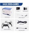 Konsola Retro M15 Game Stick Mini 4K + 20 000 Gier + 2 Pady | vandoro.pl